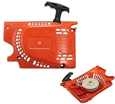 Image de Tronçonneuse chinoise 45-58 cm³, démarreur à tirette rouge