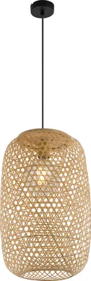 Produktbild von Globo Lighting|Hängeleuchte Bambus naturfarben, 1x E27