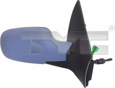 Produktbild von TYC 328-0088 Außenspiegel Seitenspiegel Links für RENAULT MEGANE II Kombi (KM0/1) Asphärisch Grundiert