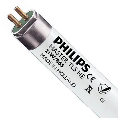 Produktbild von Philips STIC TL5HE 21 W 865 Daylight Leuchtstofflampe, T5 (16mm), T5 HE (High Efficiency), 21 Watt, 1725 lm, 6500 K,