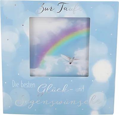 Produktbild von 3D Klappkarte Musik Motiv 54 - Zur Taufe Die besten Glück- und Segens