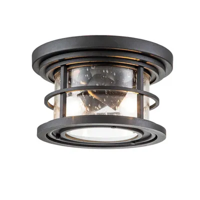 Immagine prodotto di Lampada da soffitto per esterni nera E27 40W Lighthouse Feiss
