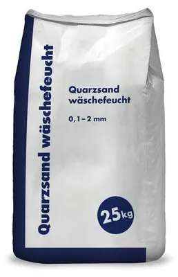 Produktbild von Hamann Mercatus Quarzsand wäschefeucht 0,1-0,5 mm 25 kg