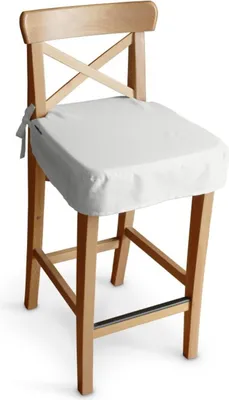 Produktbild von Dekoria Sitzkissen für Barhocker Ingolf, weiß, Barstuhl  Ingolf