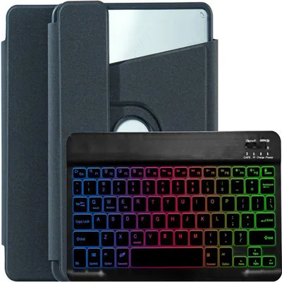 Produktbild von INF 360° Drehbar Bluetooth Tastatur Hülle für Tab A9 8.7 (X110/115/117)