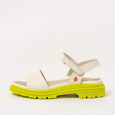 Produktbild von Art Sandalen Damen 1548 NAPPA CREAM-PISTACHO/BIRMINGHAM Farbe Beige