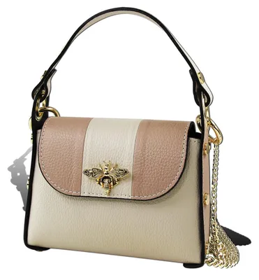 Produktbild von Toscanto Tasche beige rosa Leder D2OTT833UIA