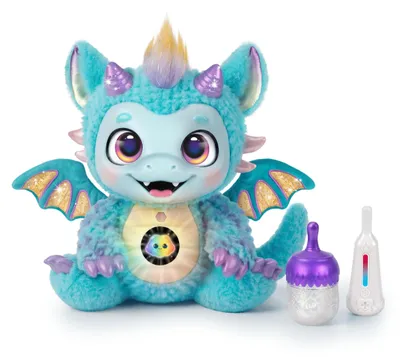 Produktbild von Moose Toys Little Live Pets - My Magical Dragon Skye, Spielzeug-Drachen, 4 Jahr(e), Interaktiv, Mit Ton, AA