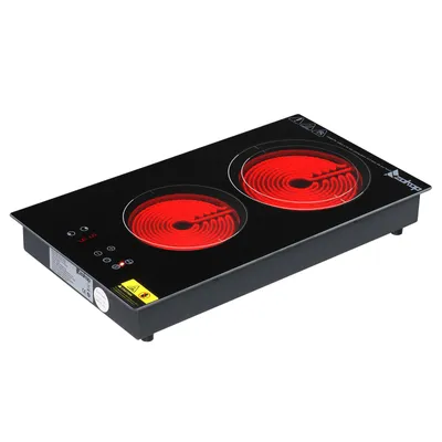 Obrázek produktu pro Varná deska Elektrická varná deska Dvojitá sklokeramická varná deska se sklokeramikou Přenosná sklokeramická varná deska Sklokeramická varná deska Varná deska Elektrická varná deska 3000W