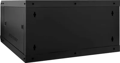 Image de Armoire réseau avec stockage Noir 60 x 60 x 35 cm Acier