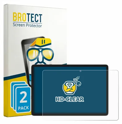 Produktbild von 2x Für VekfulPC T20 10.1" Schutzfolie BROTECT Displayschutz Display Schutz Folie Klar Transparent