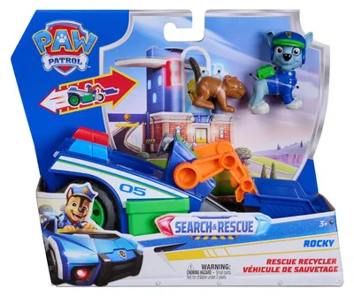 Produktbild von PAW Patrol - Search & Rescue: Rockys Rettungs-Fahrzeug mit 2 Figuren, 3 Jahr(e), Mehrfarbig