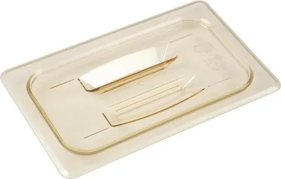 Zdjęcie produktu dla Pokrywka żaroodporna Cambro GN 1/4 z uchwytem