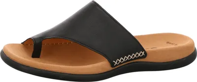 Produktbild von Gabor 03-700 Schuhe Damen Pantoletten Zehentrenner, Schuhgröße:39, Farbe:Schwarz