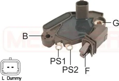 Immagine prodotto di ERA 215842 - Regolatore di tensione per alternatore, 14,6V, compatibile con RENAULT Clio III (modello a 5 porte, BR0/1, CR0/1)