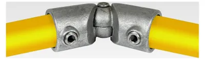 Produktbild von Verstellbarer Kniestückbogen Rohrverbinder Typ 125 Ø 48,3 mm