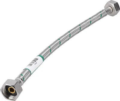 Produktbild von Flexanschlussschlauch Anschlußschlauch Kaltwasseranschlussschlauch Heißwasseranschlußschlauch Sanitär Panzerschlauch Flexschlauch 300mm Softpex® DN8 Neoperl 38804630