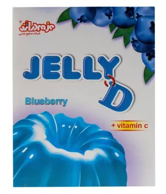 Produktbild von Jelly-D - Wackelpudding Blueberry 100gr