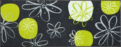 Produktbild von Erwin Müller Fußmatte Koblenz" grau/grün 80x200 cm"
