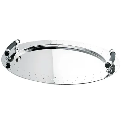 Image de Alessi Oval Tray With Handles (Art.-Nr. MG09, EAN 8003299031283)