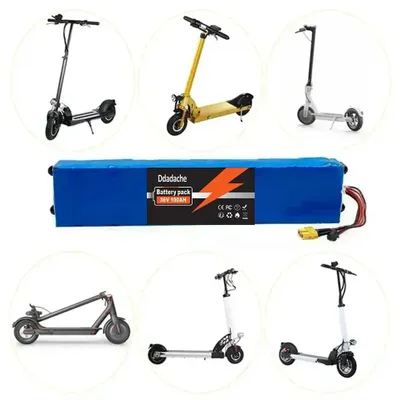 Produktbild von Akku für E-Scooter M365 - 36V 10S3P Li-Ion Akku Pack - 10000mAh Hochkapazität - 18650 Zellen - Ersatzbatterie - XT60 SM Stecker