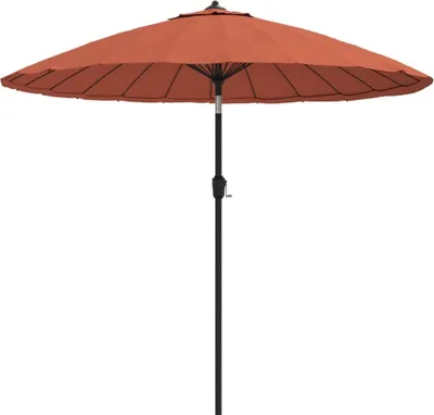Zdjęcie produktu dla vidaXL Parasol z aluminiowym drążkiem 270 cm terakota czerwona