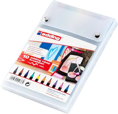 Produktbild von Pinselmaler edding 1340 Brushpen VE=10x10 Farben