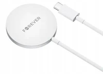 Produktbild von Forever MAWC-100 Qi MagSafe 15W Magnetische Ladeplatte Grau