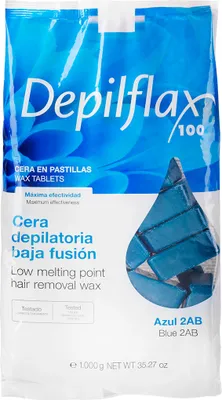 Zdjęcie produktu dla Depilflax Wosk Twardy Bezpaskowy Do Depilacji 1Kg Azulen