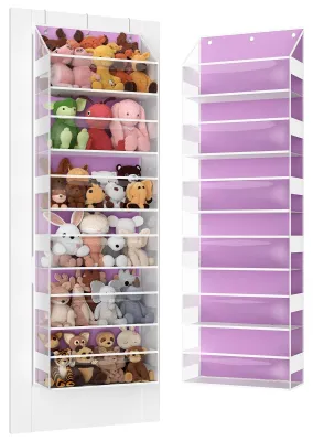 Immagine prodotto di Organizzatore da appendere alla porta con 6 scomparti per giocattoli