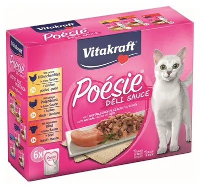 Produktbild von Vitakraft 35294, Adult, Rind, Huhn, Truthahn, 85 g, Ohne künstliche Farbstoffe