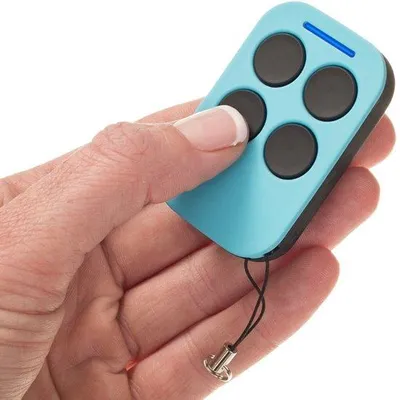 Immagine prodotto di Telecomando per porte da garage, universale, multifrequenza, 280-868 MHz, senza fili.