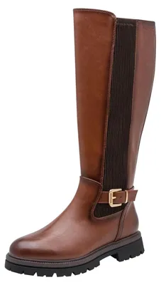 Image de Marco Tozzi Dames Élégant Bottes 2-25610-47 marron