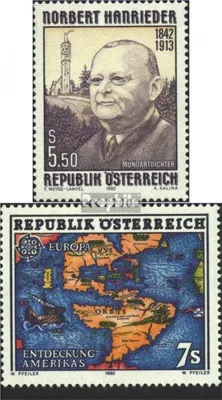 Produktbild von Briefmarken Österreich 1992 Mi 2061,2062 (kompl.Ausg.) postfrisch Sondermarken