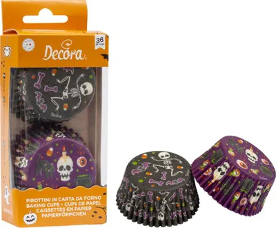 Produktbild von Muffinförmchen, Halloween 36 Stück 50 x 32 mm