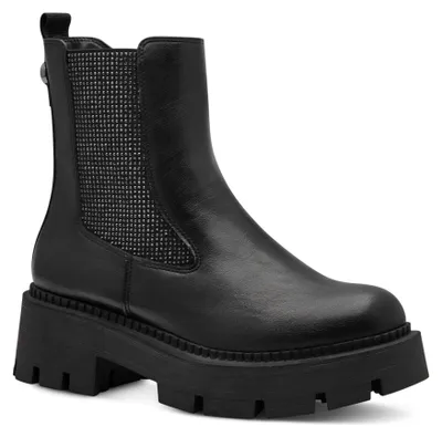 Produktbild von Damenhalbschuhe Tamaris 1-25475-43, Farbe: schwarz, Modell: glam, Größe: 37