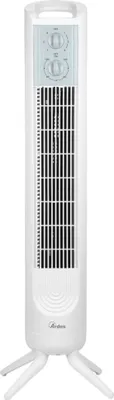 Image de Ardes AR5T802 Ventilateur de sol oscillant à tourelle blanche avec minuterie