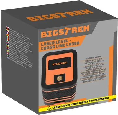 Obrázek produktu pro Bigstren 24293 Křížový laser zelený 360°