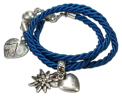 Produktbild von Alpenflüstern Trachten-Wickelarmband Edelweiß - Damen-Trachtenschmuck, Trachtena
