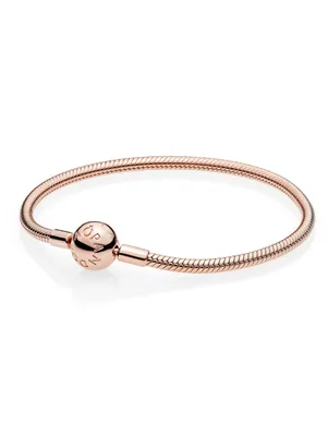 Produktbild von Pandora Schlangen-Gliederarmband in Roségold 14 Karat