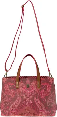 Produktbild von Pip Studio Shopper Small Kyoto Festival Dark Pink 33/39x22x10cm