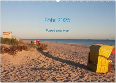 Produktbild von Föhr 2025. Porträt einer Insel (Wandkalender 2025 DIN A2 quer), CALVENDO Monatskalender