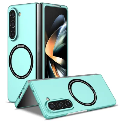 Obrázek produktu pro Pouzdro na skládací telefon Samsung Galaxy Z Fold6 5G s magnetickým uchycením Magsafe, tyrkysové