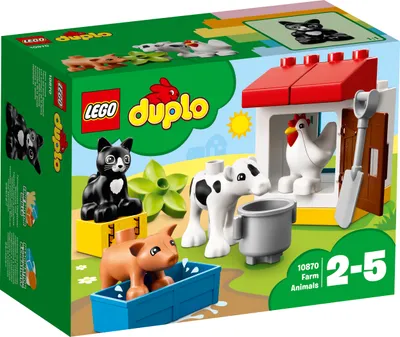Zdjęcie produktu dla LEGO® DUPLO® Zwierzęta na farmie, 10870