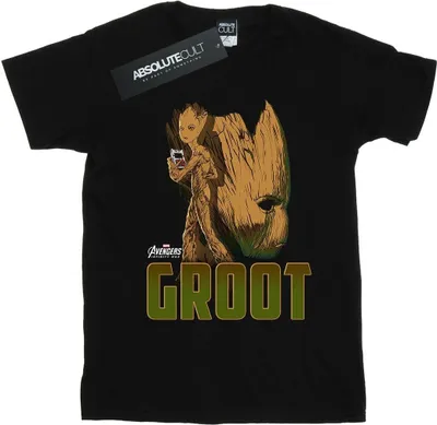 Produktbild von Marvel - "Avengers Infinity War" T-Shirt für Damen BI11122 (XL) (Schwarz)