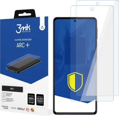 Produktbild von 3mk Display Schutzfolie ARC+ für Motorola Edge 30 Pro  0,17mm Self-Heal (2 Stück)