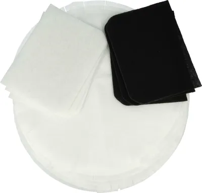 Produktbild von vhbw 3x Kohle-Filter, 6x Papierfilter, 3x Fettfilter kompatibel mit DeLonghi D28 Serie, F28 Serie Fritteuse - 12-tlg. Filter-Set