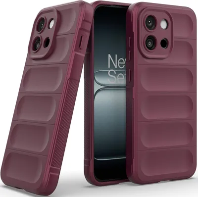 Produktbild von Handyhülle für OnePlus 13T Weich TPU Silikon Stossfest Anti-rutsch Hülle bordeaux