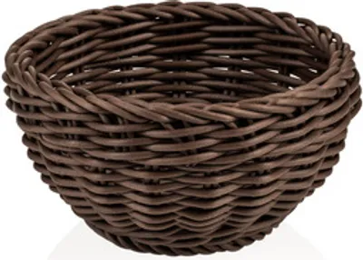 Produktbild von Tischkorb Korb braun Gastro rund ø 16 cm, Polypropylen