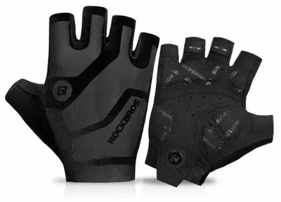 Produktbild von ROCKBROS S196BK Fahrradhandschuhe MTB atmungsaktiv rutschfest